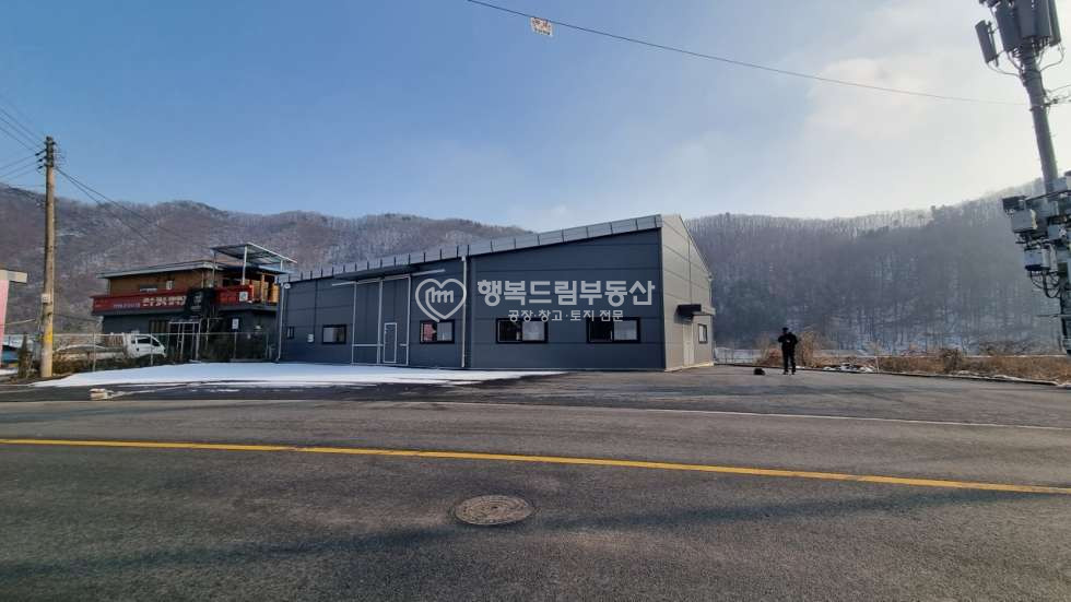 경기 광주시 도척면 경기광주 2차선도로변 광고효과 좋은 83평 공장임대 월세 매물번호 10088 사진 2