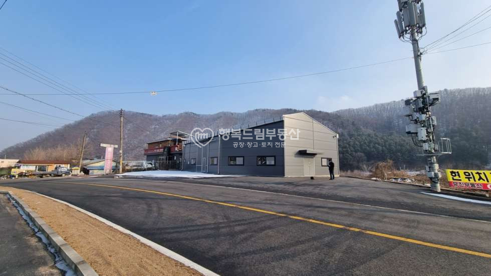 경기 광주시 도척면 경기광주 2차선도로변 광고효과 좋은 83평 공장임대 월세 매물번호 10088 사진 3