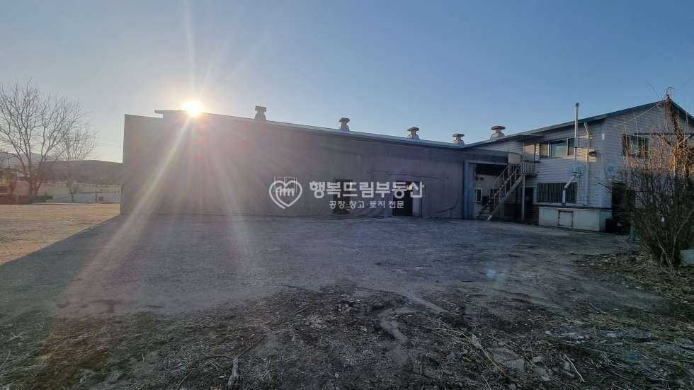 경기 광주시 도척면 경기광주 단독마당 보유 사무실 있는 198평 일반공장 임대 월세 매물번호 10095 사진 2