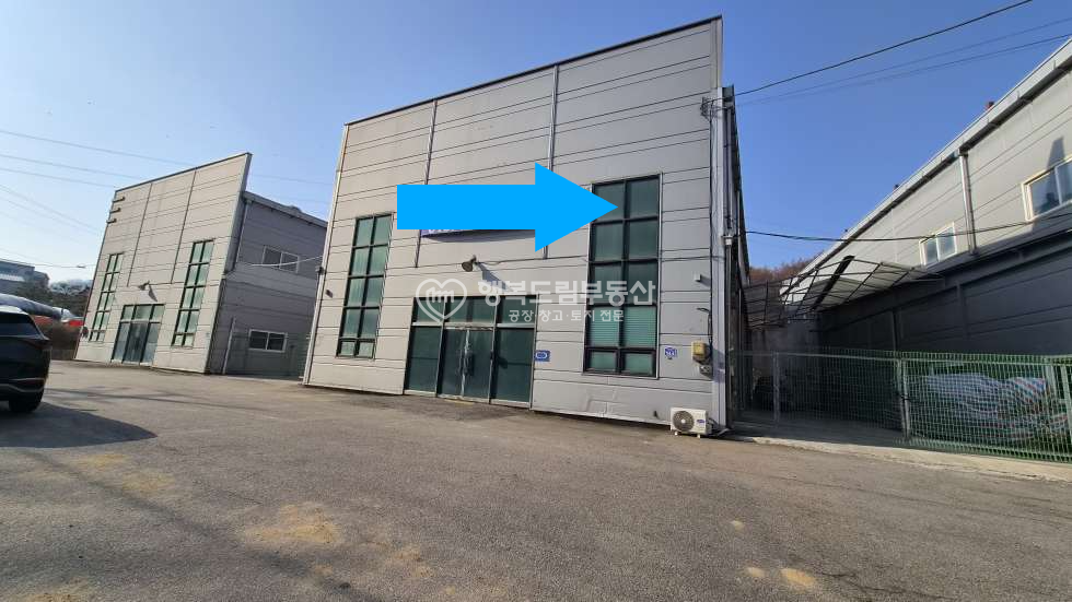 경기 광주시 도척면 진우리 경기광주 2차선변 내부사무실 있는 저렴한 창고 121평 창고임대 월세 매물번호 10111 사진 1