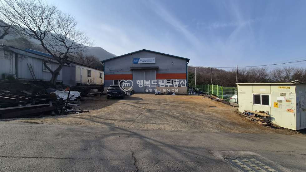 경기 광주시 초월읍 학동리 경기광주 초월공장 단독마당 보유 100평 공장임대 월세 매물번호 10101 사진 1